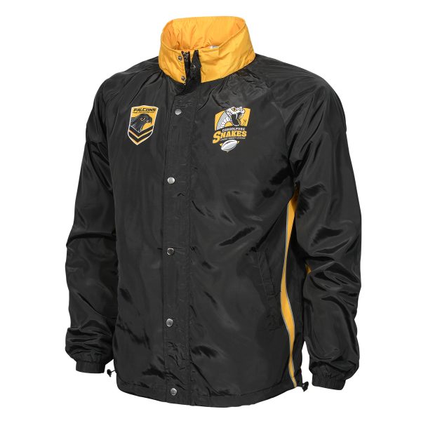 Water Resistant Track Jacket With Hood