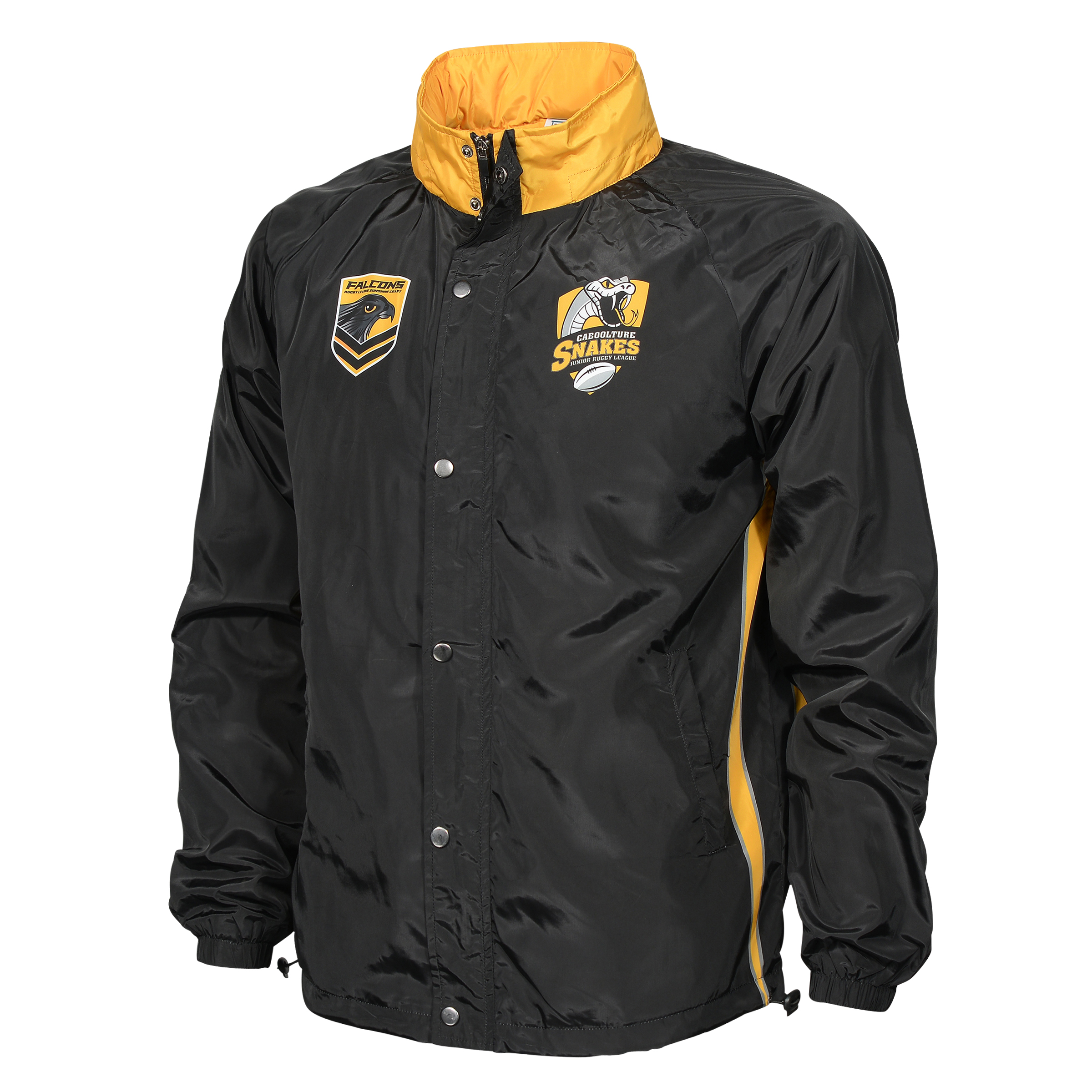 Water Resistant Track Jacket With Hood